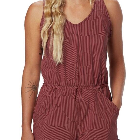 Women’s Railay Romper Pants – Dark Umber, Size 6 | Lightweight & Quick-Drying - Picture 3 of 3